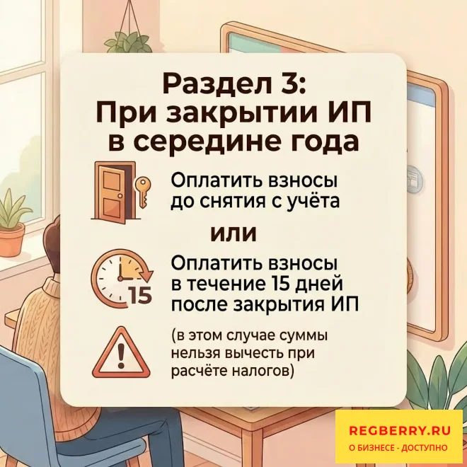 Фиксированные взносы ИП за себя в 2026 году 2-4